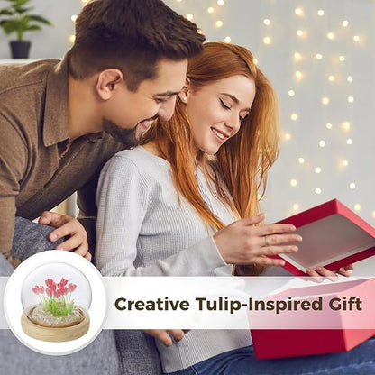 Tulip Cube Mirror Lamp