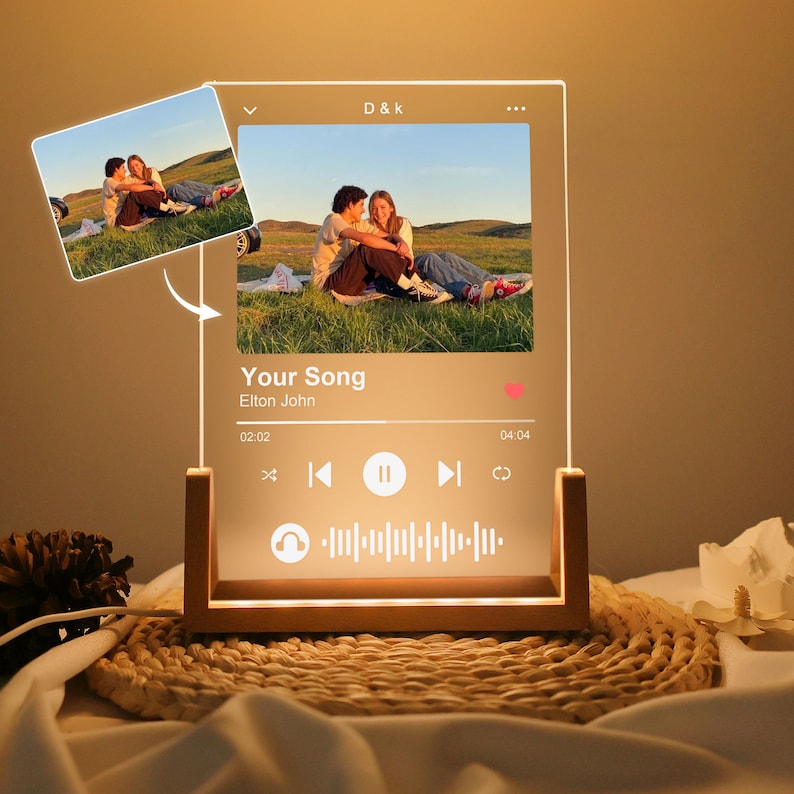 Personalized Song Acrylic Plaque