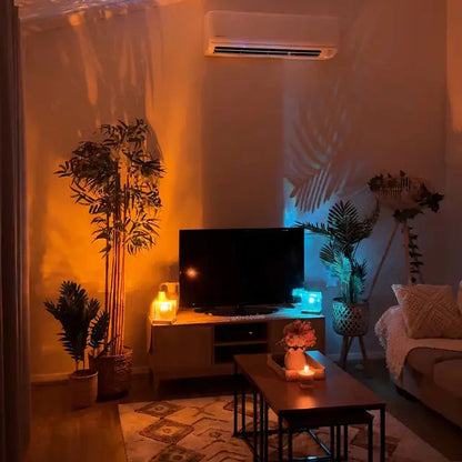 Water Waves Rgb Cube Lamp.